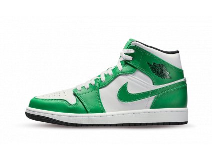 Jordan 1 Mid Lucky Green