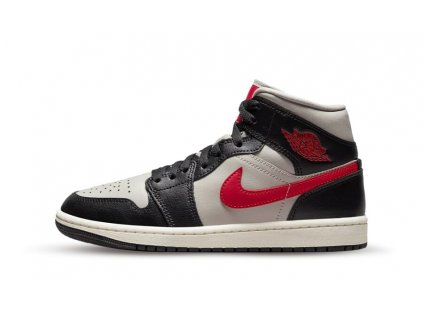 Jordan 1 Mid Black College Grey