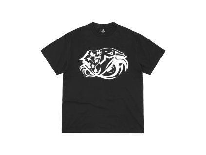 Corteiz Nuh Fear Tee Black White