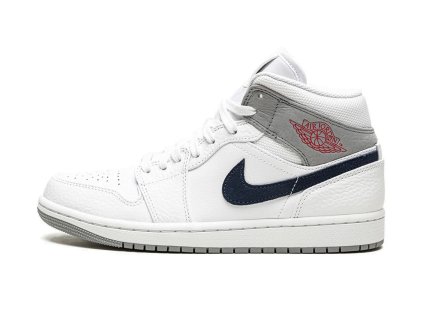 Jordan 1 Mid Paris White 1