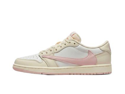 Jordan 1 Retro Low OG SP Travis Scott Shy Pink 1