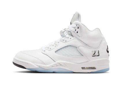 Jordan 5 Retro White Metallic 1