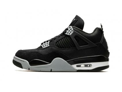 Jordan 4 Retro Black Canvas