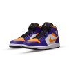 Jordan 1 Mid Lakers