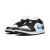 Jordan 1 Low Black University Blue White W 1 1