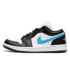 Jordan 1 Low Black University Blue White W 1