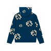 Denim Tears x CPFM Cactus Tears Wreath Hoodie Navy 2