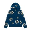Denim Tears x CPFM Cactus Tears Wreath Hoodie Navy 1