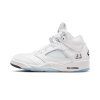 Jordan 5 Retro White Metallic 1