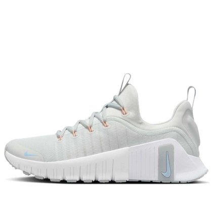 Nike FREE METCON 6 / Photon Dust Light Smoke Grey Summit White Metallic Silver - FJ7126-007 (Velikost Eur 42,5|US 10,5|27,5cm)