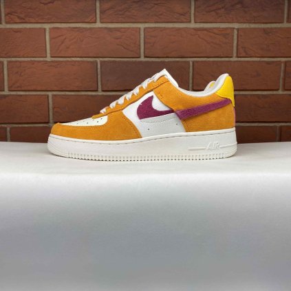 Nike AIR FORCE 1 LXX / Sail/Sunset Pink Glaze Rush Maroon - DQ0858-100 (Velikost Eur 38,5|US 7,5|24,5cm)