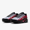Nike AIR MAX PLUS / Pure Platinum University Red Black White - DM0032-017 (Velikost Eur 46|US 12|30cm)
