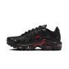 Nike AIR MAX PLUS GS / Black University Red - HV2891-001 (Velikost Eur 38,5|US 6|24cm)