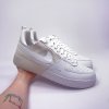 Nike AIR FORCE 1 REACT / Triple White - DM0573-100 (Velikost Eur 49,5|US 15|33cm|Obuv je B-grade (na obuvi jsou drobné kosmetické vady))