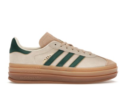 adidas Gazelle Bold Magic Beige Collegiate Green (Women's) (Velikost 39 1/3)