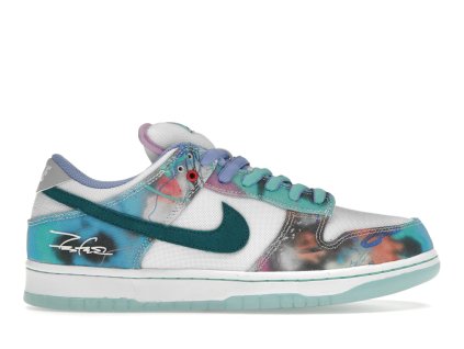 Nike SB Dunk Low Futura Laboratories Bleached Aqua 360 01