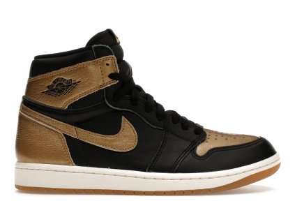 Jordan 1 Retro High OG Black Metallic Gold 360 01