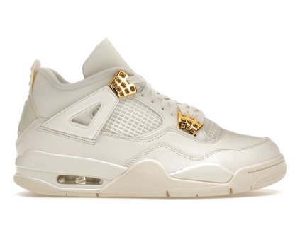 Jordan 4 Retro Metallic Gold Womens 360 01
