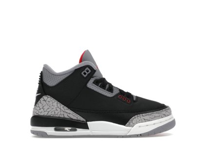 Jordan 3 Retro Black Cement 2024 GS 360 01