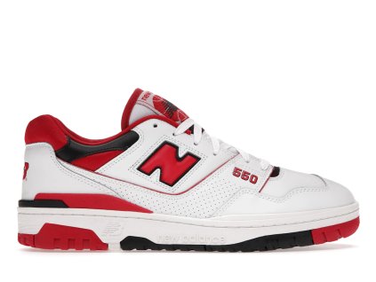 New Balance 550 White Red 360 01