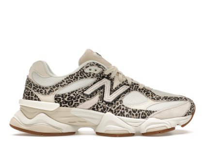 New Balance 9060 ASOS Exclusive Beige Brown Leopard Print 360 01