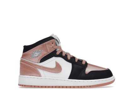 Jordan 1 Mid Light Madder Root (GS) (Velikost 38.5)