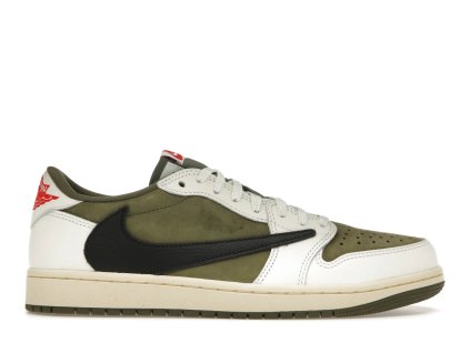 Jordan 1 Retro Low OG SP Travis Scott Medium Olive 360 01