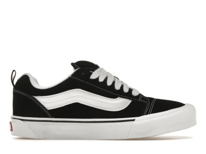 Vans Knu Skool Black White 360 01