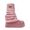 UGG Classic Mini Dipper Legwarmer Boot Pink Dawn Womens 360 01