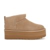 UGG Classic Ultra Mini Platform Boot Sand Womens 360 01