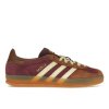 adidas Gazelle Indoor Maroon Almost Yellow 360 01