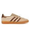 adidas Gazelle Indoor Sand Strata Premium Brown Womens 360 01