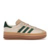 adidas Gazelle Bold Magic Beige Collegiate Green (Women's) (Velikost 39 1/3)