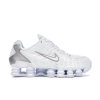 Nike Shox TL White Metallic Silver 360 01