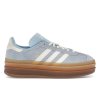 adidas Gazelle Bold Clear Sky Cream Womens 360 01