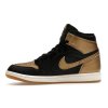 Jordan 1 Retro High OG Black Metallic Gold 360 18