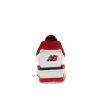 New Balance 550 White Red 360 28