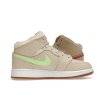 Jordan 1 Mid Utility Fleece Pearl White (GS) (Velikost 38)