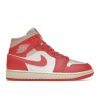 Jordan 1 Mid Strawberries and Cream (Women's) (Velikost 38)