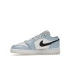 Jordan 1 Low Ice Blue Black (GS) (Velikost 38.5)