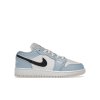 Jordan 1 Low Ice Blue Black (GS) (Velikost 38.5)