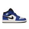 Jordan 1 Mid Game Royal White Black (GS) (Velikost 37.5)