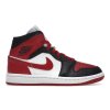 Jordan 1 Mid Alternate Bred Toe (Women's) (Velikost 44.5)