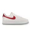 Nike Air Force 1 Low '07 Satin White Varsity Red (Women's) (Velikost 38.5)