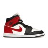 Jordan 1 Mid Gym Red Off Noir (Women's) (Velikost 44.5)