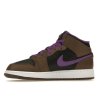 Jordan 1 Mid Purple Mocha (GS) (Velikost 38.5)