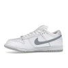 Nike SB Dunk Low Supreme 94 White Metallic Silver 360 18