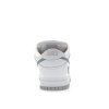 Nike SB Dunk Low Supreme 94 White Metallic Silver 360 28