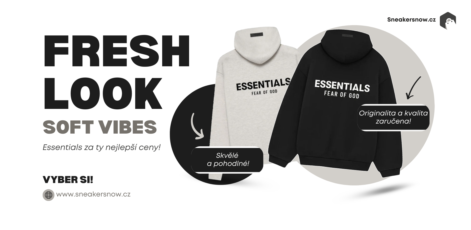 Oblečení Essentials za nejlepší cenu!