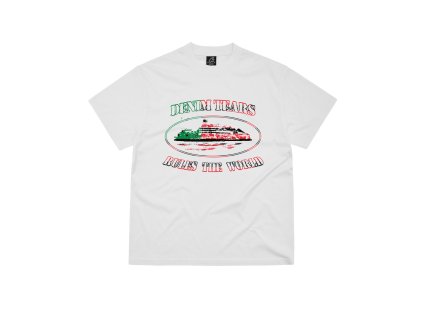 Corteiz x Denim Tears OG ALCATRAZ TEE [WHITE]